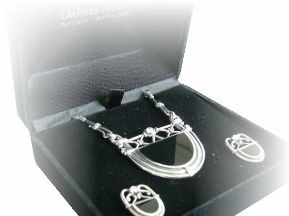 Elegantes Art Deco Schmuckset